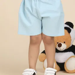 Polka Tots Boys Printed Shirt with Shorts image 2