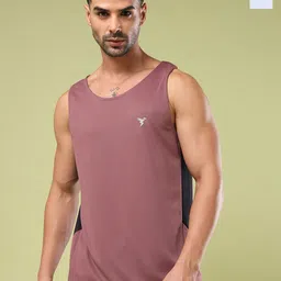 Technosport Pack of 2 Slim Fit Scoop Neck Sports Innerwear Vest MVP776FIMMED2PK-image-75