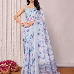 KALINI Floral Saree-image-92