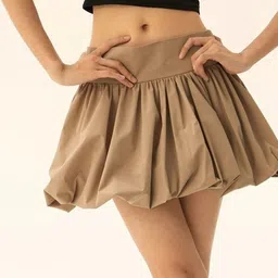 LULU & SKY Women Balloon Mini Skirt-picture-52