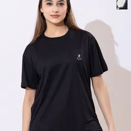 ARMISTO Women Pack of 2 Dri-FIT Graphic Printed Round Neck Relaxed Fit T-shirts-picture-22