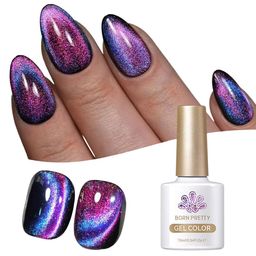 BORN PRETTY Long Lasting High Gloss Glass Cat Magnetic Gel Polish 10ml -MY28-picture-33