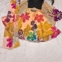 BAESD Girls Mukaish Tie and Dye Ready to Wear Lehenga & Blouse With Dupatta-image-86