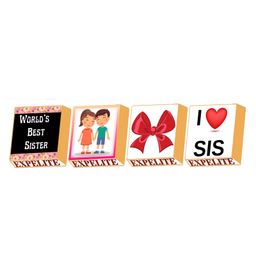 Expelite Rakhi Theme Chocolates & Greeting Card Combo Gift - Multicolor image 4
