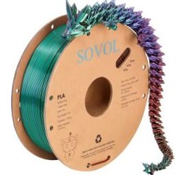 Sovol Silk Rainbow PLA Filaments Candy-4
