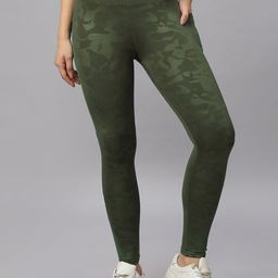 Soie Women's High-Waist Ankle-Length Comprassion Quick Dry Embossed Sports Leggings-picture-41