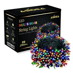 ASIDEA Multicolored Diwali Durable 20 Meter String Lights-picture-20