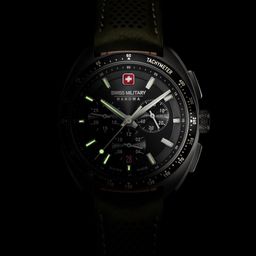 SWISS MILITARY HANOWA Men Round Dial & Analogue and Digital Chronograph Watch-6