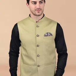 PRINTINDIA Men Mandarin Collar Nehru Jacket-picture-20