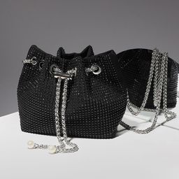 HAUTE SAUCE by Campus Sutra Women Embellished Bucket Sling Bag-image-15