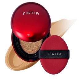 TIR TIR Mask Fit Long Lasting Red Mini Niacinamide Cushion Foundation- 18g- Rich Honey 30N-47