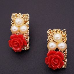 ZIVOM Contemporary Studs Earrings-image-31