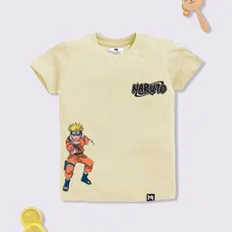 YK X Minute Mirth Naruto Printed Pure Cotton T-shirt-54