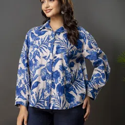 SZN Women Floral Cotton Tops-picture-31
