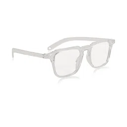 Arzonai Unisex Clear UV Protected Lens Plastic Sunglasses-image-94
