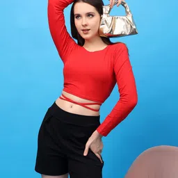 MINOS Cotton Crop Top-image-4