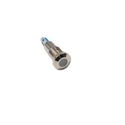 White 10-24V 8mm LED Metal Indicator Light-20