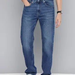 Levis Men 505 Straight Fit Mid-Rise Light Fade Stretchable Jeans-picture-40