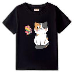 BLUSHES Kids Graphic Printed Round Neck Cotton T-shirt-58