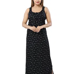 NIGHTY KING Printed Maxi Nightdress-picture-45