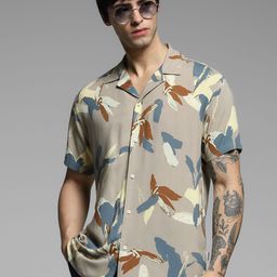 Jack & Jones Men Opaque Printed Casual Shirt-image-66