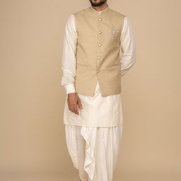 Neumen Mandarin Collar Nehru Jacket-22