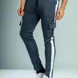 Muffynn Men Mid-Rise Track Pants-picture-2