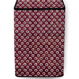 The Furnishing Tree Washing Machine Cover Symmetric Pattern Red Compatible for Whirlpool 7.5 Kg Ful-image-99