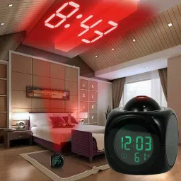 Digital Black Clock-19