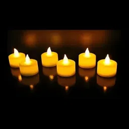 Diwali LED Diya Plastic (Pack of 12) Table Diya-image-55