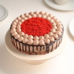 Chocolate Velvet Fusion Cake-image-1
