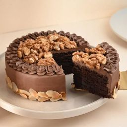 Nutty And Delicious Chocolate Cake-image-1