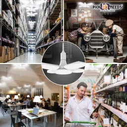 pick ur needs 28 W Basic Decorative B22 LED Bulb image 4