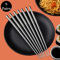 jantrex Cooking, Decorative, Eating, Training Stainless Steel Chinese, Japanese, Korean, Vietnamese Chopstick-picture-3