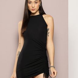 aaliya Halter Neck Bodycon Mini Dress-picture-28