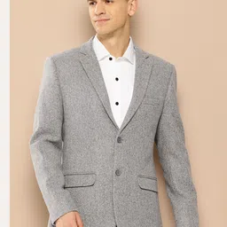 INVICTUS Single-Breasted Slim Fit Smart Casual Blazer-image-100