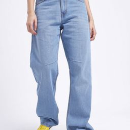 glitchez Women Soft Denim Days Light Fade Baggy Fit Jeans-image-27