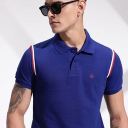 INVICTUS Pure Cotton Polo Collar T-shirt-image-26