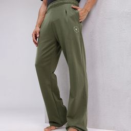 HRX by Hrithik Roshan Men Brand Logo Printed Detail Mid-Rise Yoga Track Pants-image-54