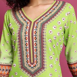 Vishudh Printed Kurta with Trousers image 3
