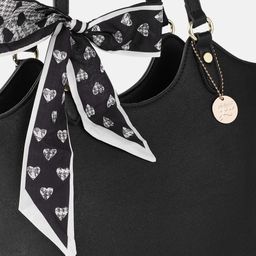all about you Structured Shoulder Bag with Bow Detail image 4