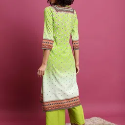Vishudh Printed Kurta with Trousers image 5