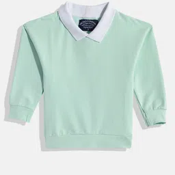 METRO KIDS COMPANY Girls Ribbed Knitted Sweatshirt-picture-49