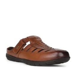 Scholl by Bata Men's Tan Fisherman Sandals-picture-29