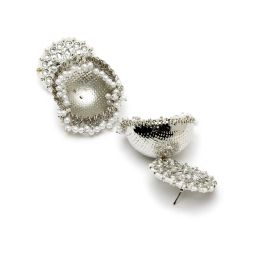 Karatcart Silver Jhumki Earrings for Women image 5