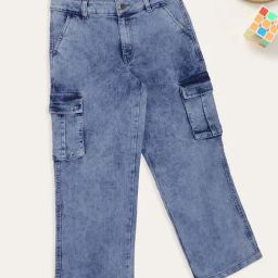 Pantaloons Junior Boys Medium Stone Jeans-picture-25
