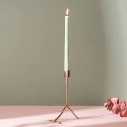 Nestroots Radiant Elegance Gold Steel  Candle Holder-image-65