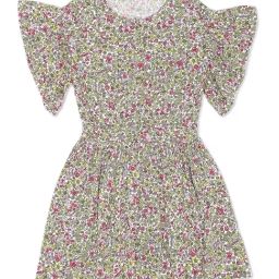 United Colors of Benetton Kids Olive Printed Dress-image-30