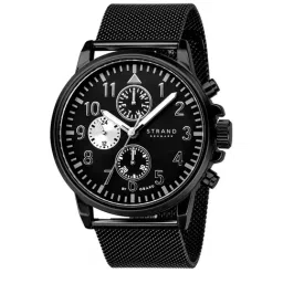 STRAND by Obaku S714GMBBMB Monroe Chronograph  Watch for Men-picture-16