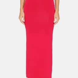 Rosaline by Zivame Dark Pink Saree Shapewear-image-93